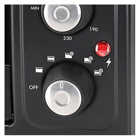 Tristar | Integrated timer | Electric mini oven | OV-1443 | 38 L | Table top | 3100 W | Black - 3
